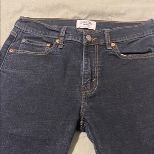 Levi's Dark Blue Slim Straight Jeans